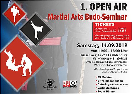2019 09 14. 1.open air martial arts budo seminar